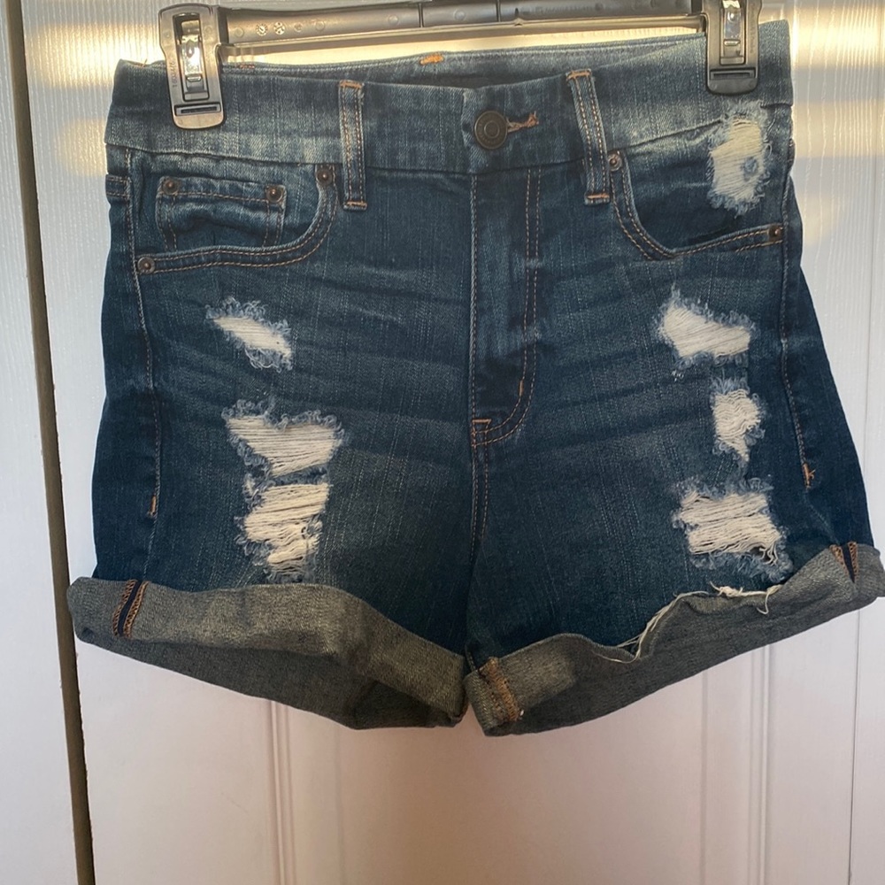 Aeropostale high waisted jean shorts good condition